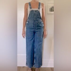Everlane The Gardener Overall in Medium Indigo Jean size XXS